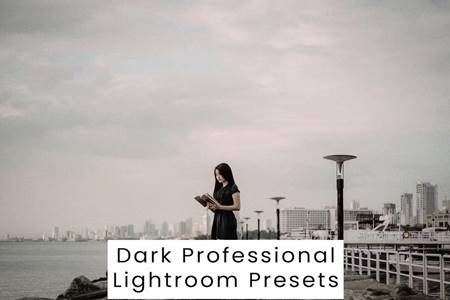 FreePsdVn.com 2309322 PRESET dark professional lightroom presets rc846ap cover