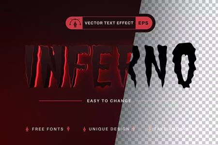 Freepsdvn.com 2309351 Vector Horror Editable Text Effect Font Style 49scshl Cover