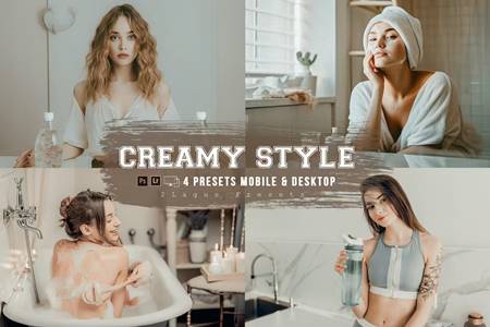 FreePsdVn.com 2309376 PRESET creamy style 4 lightroom presets mobile and pc 89ykul3 cover