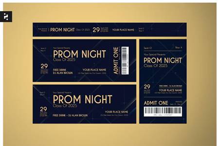 FreePsdVn.com 2309435 TEMPLATE elegant prom night ticket ufdqee3 cover