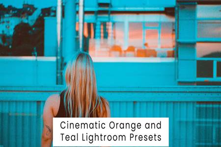 Freepsdvn.com 2309526 Preset Cinematic Orange And Teal Lightroom Presets Gbxkrnl Cover