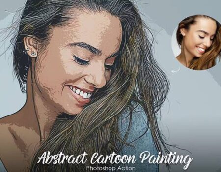 FreePsdVn.com 2310127 ACTION abstract cartoon painting photoshop action 2uex5ry cover