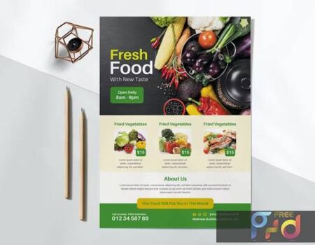FreePsdVn.com 2310224 TEMPLATE fresh food flyer 6srvnzf