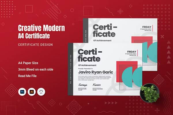 FreePsdVn.com 2310361 TEMPLATE creative modern certificate rjftmfl cover