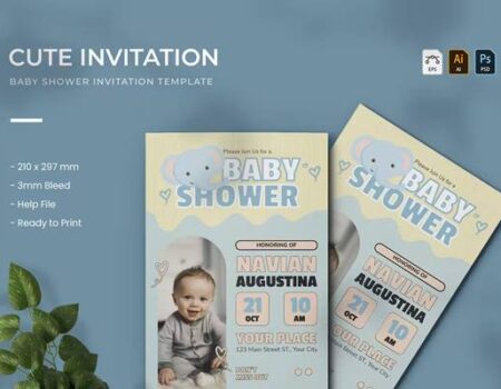 FreePsdVn.com 2310407 TEMPLATE cute baby shower invitation q7zu4bw cover