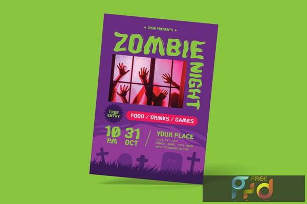FreePsdVn.com 2310440 TEMPLATE halloween zombie night party flyer zeryq4v