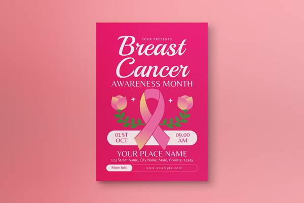 FreePsdVn.com 2311026 TEMPLATE pink breast cancer awareness month flyer v5nv3ey cover