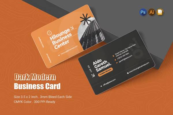 FreePsdVn.com 2311233 TEMPLATE dark modern business card 9d5m2ee cover