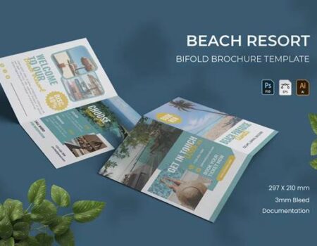FreePsdVn.com 2311313 TEMPLATE beach resort bifold brochure hvnr6qw cover