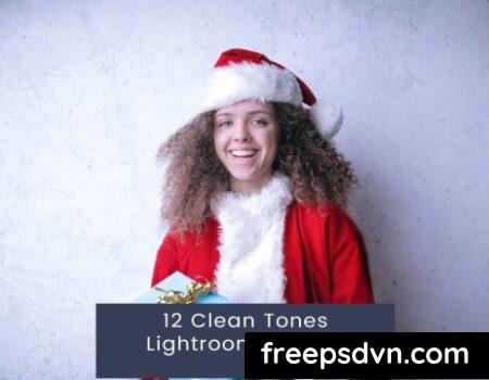 12 Clean Tones Lightroom Presets YAN7DYW 0