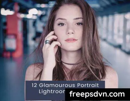 12 Glamourous Portrait Lightroom Presets 9Q9P3DB 0