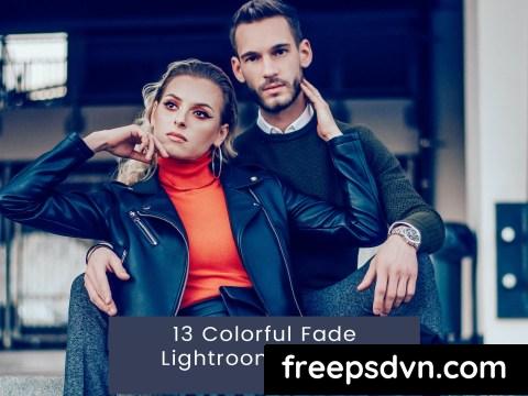 13 Colorful Fade Lightroom Presets W5BULRP 0
