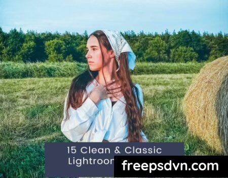 15 Clean Classic Lightroom Presets KLMWDVS 0