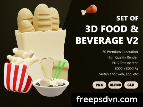 3d Food Beverage V2 S6TL5Y9 0