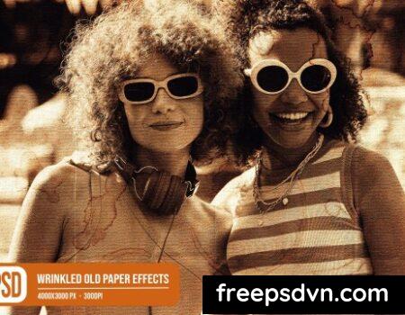 Wrinkled Old Paper Photo Effects 9J8NB5X Wrinkled Old Paper Photo Effects 9J8NB5X 0