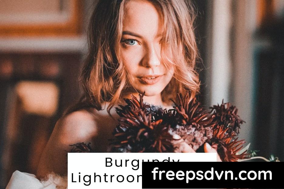 burgundy lightroom presets stnahge 0