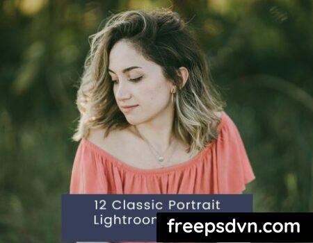 12 Classic Portrait Lightroom Presets 9BB5RRS 0