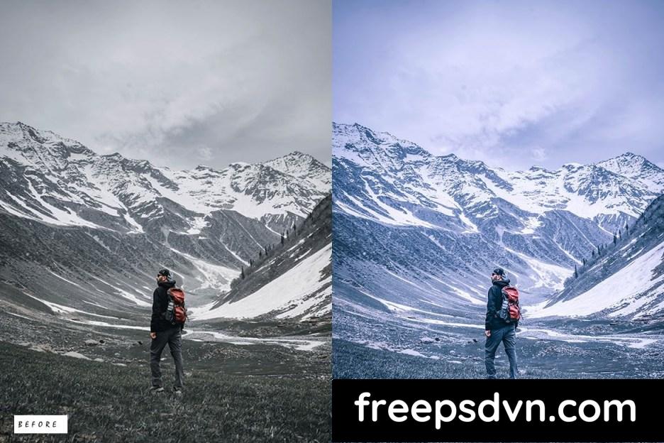 15 winter landscape lightroom presets z8jwzbu 5