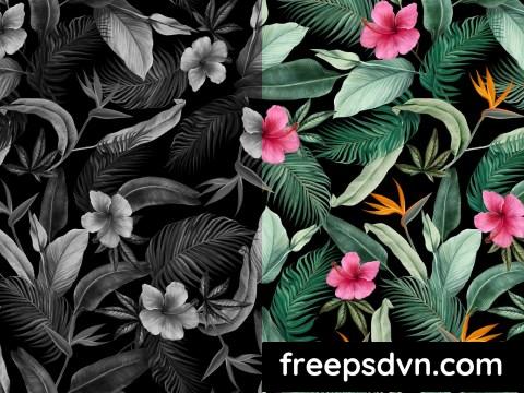 2 Tropical Seamless Pattern 55334R5 0