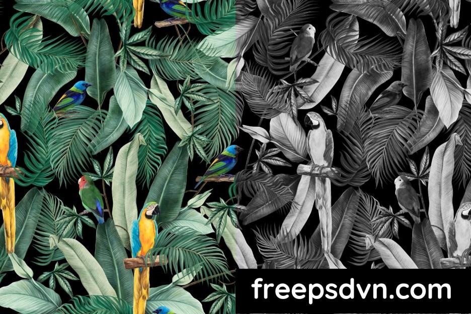 2 tropical parrot seamless pattern wvr8kp4 0 1