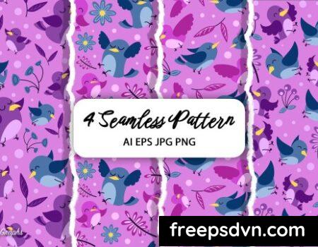 4 Bird Animal β Pattern Background M8DD5QS 4 Bird Animal Pattern Background M8DD5QS 0