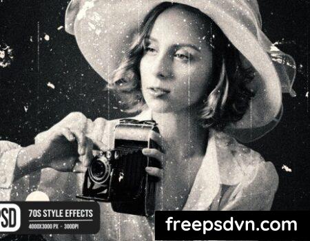 70s Style Photo Effects 3RC93PJ 70s Style Photo Effects 3RC93PJ 0