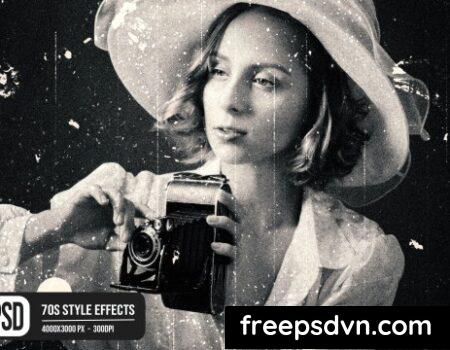 70s Style Photo Effects 3RC93PJ 0