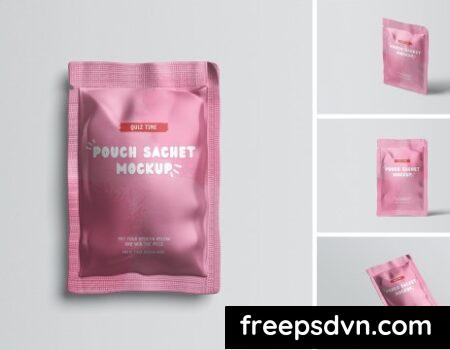 Aluminum foil sachet Packaging Mockup QSZUUL8 0