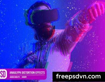 Anaglyph Distortion Photo Effects 7D3G4L4 Anaglyph Distortion Photo Effects 7D3G4L4 0