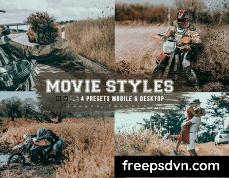 Movie Styles 4 Lightroom Presets Mobile & Desktop B2DEY7E B2DEY7E vhO7ocogfK