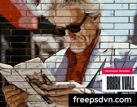 Brick Wall Photo Effect GCZZ4BY Brick Wall Photo Effect GCZZ4BY 0