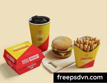 Burger Packaging Mockups 6FCCNUH Burger Packaging Mockups 6FCCNUH 0