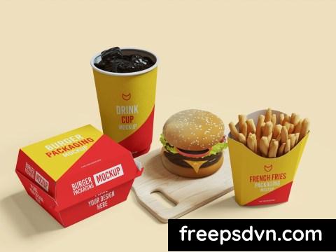 Burger Packaging Mockups 6FCCNUH 0