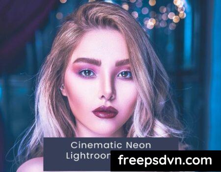 Cinematic Neon Lightroom Presets UN9BU3V 0