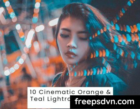 Cinematic Orange Teal Lightroom Presets 7DYKP4M 0