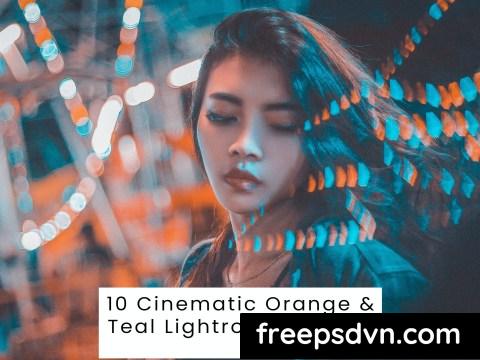 Cinematic Orange Teal Lightroom Presets 7DYKP4M 0