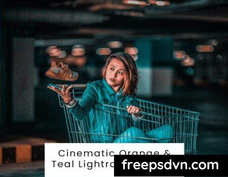 Cinematic Orange & Teal Lightroom Presets Y23RU2C Cinematic Orange Teal Lightroom Presets Y23RU2C 0