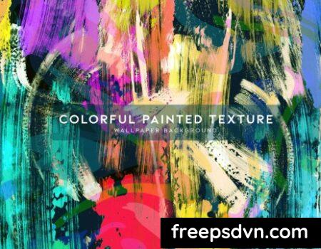 Colorful Painted Texture N6XTZRV Colorful Painted Texture N6XTZRV 0