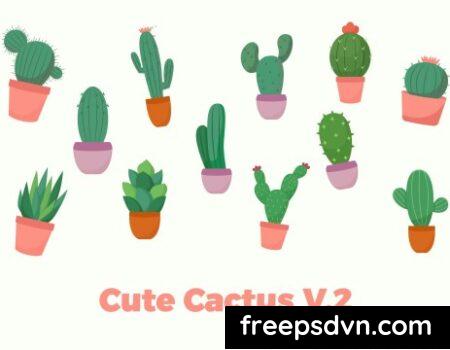 Cute Cactus V.2 A9Y6ZB6 0