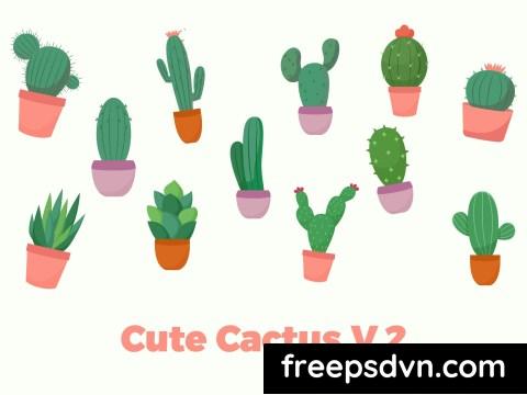 Cute Cactus V.2 A9Y6ZB6 0