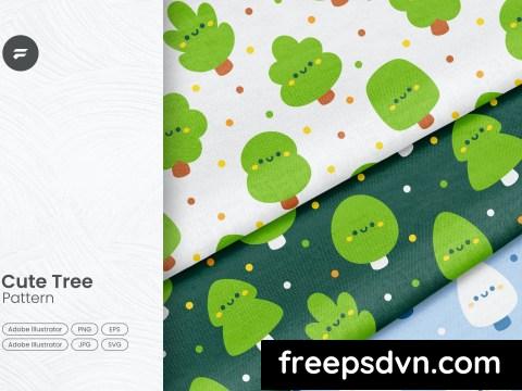 Cute Tree Pattern AVQYJMV 0