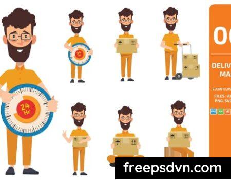 Delivery Man Set CAQDX8B Delivery Man Set CAQDX8B 0