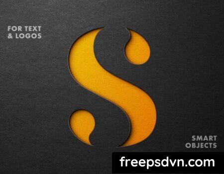 Deluxe Pressed Cutout Black Paper Mockup SBQ7V7F Deluxe Pressed Cutout Black Paper Mockup SBQ7V7F 0