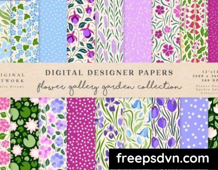 Garden Flowers Seamless Patterns Purple Blue A5ERSCZ Garden Flowers Seamless Patterns Purple Blue A5ERSCZ 0 scaled 1