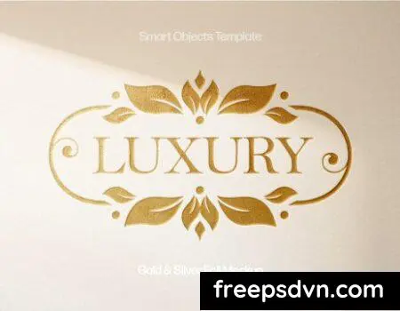 Gold & Silver Foil Mockups with Shadow Overlay 3AR3WU4 Gold Silver Foil Mockups with Shadow Overlay 3AR3WU4 0