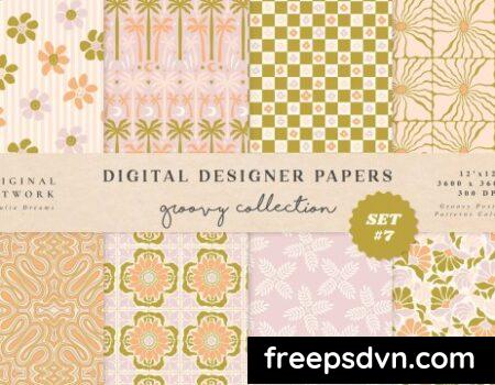 Groovy Boho Seamless Patterns Papers Pastel Colors LB27CS3 0 scaled 1