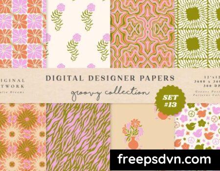 Groovy Boho Seamless Patterns Papers Peace LKT7VFH 0 scaled 1