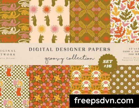 Groovy Boho Seamless Patterns Papers Retro Leopard K5KP9W9 0 scaled 1