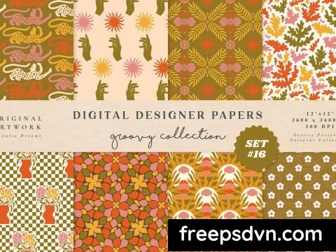 Groovy Boho Seamless Patterns Papers Retro Leopard K5KP9W9 0 scaled 1