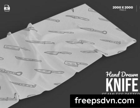 Hand Drawn Knife Set BX55YCH 0